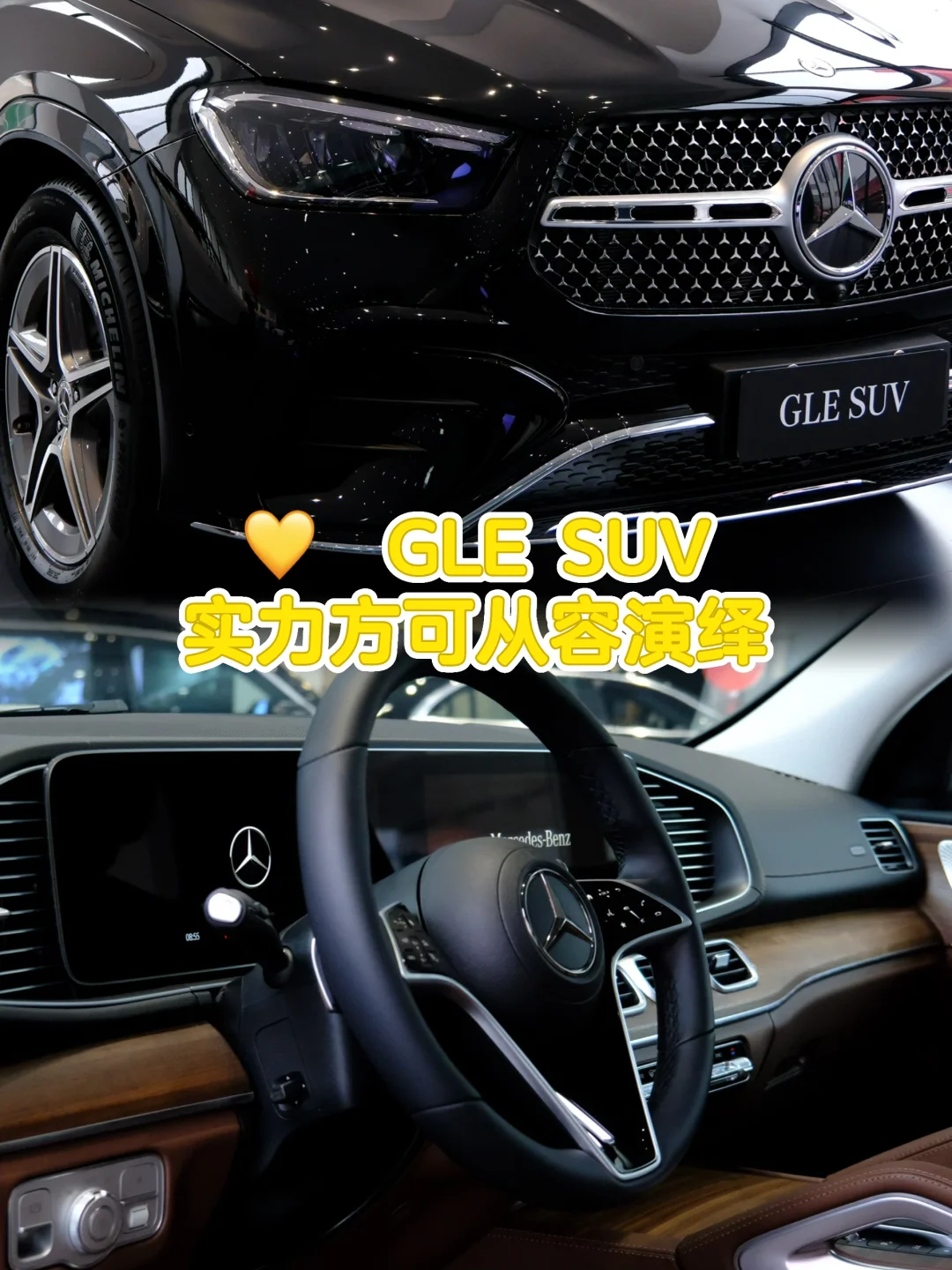 谁说鱼和熊掌不可兼得？GLE SUV：我全都要！