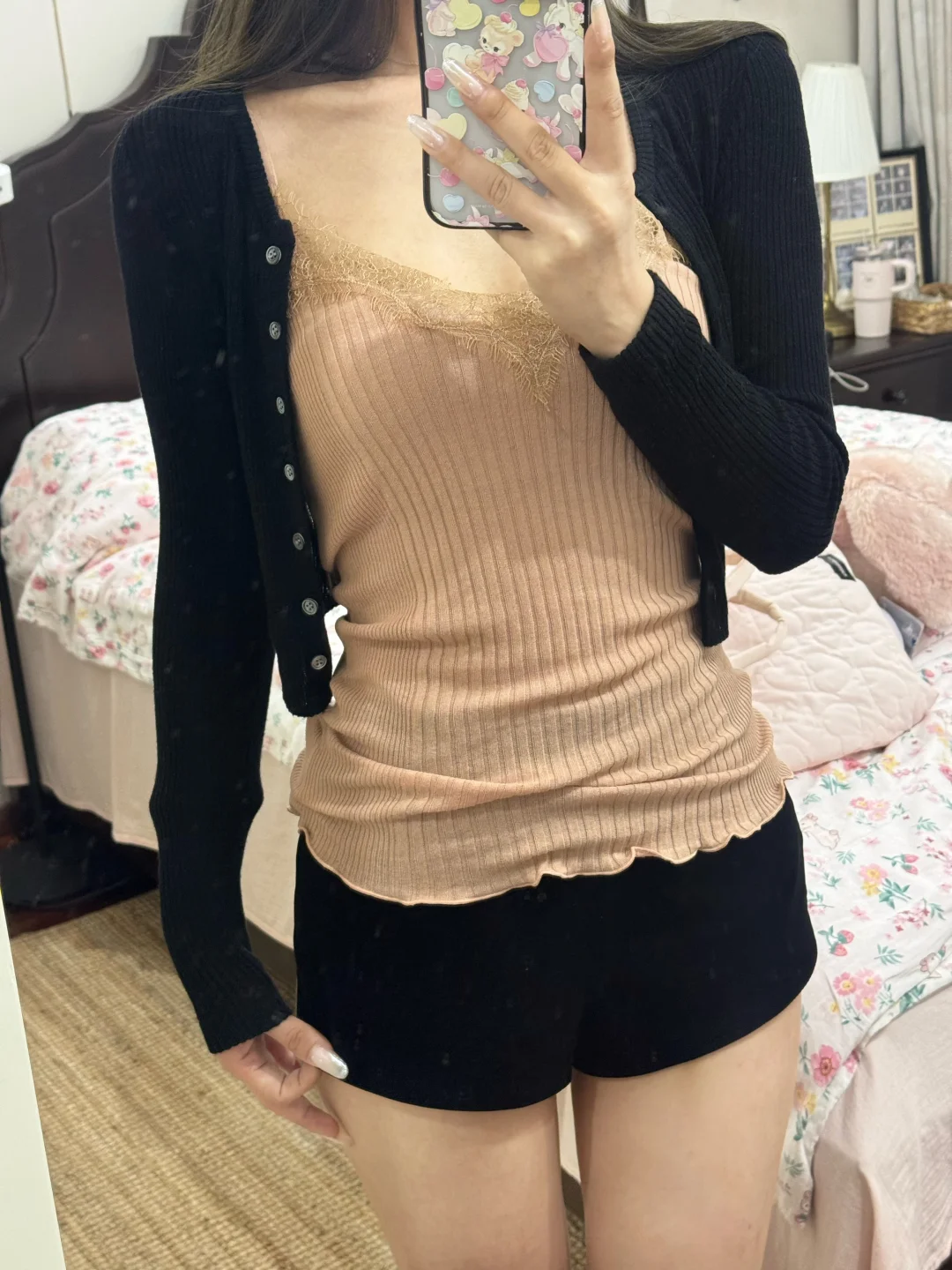 Plmmbase本期最爱的肉桂粉吊带