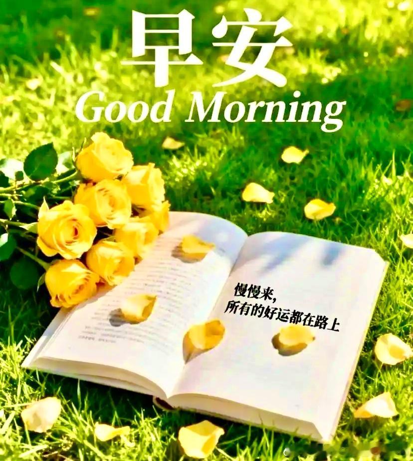 早安：不要因为生活的一时沉闷而熄灭心中的火。真正的贵气，来自你对生命那份热辣滚烫