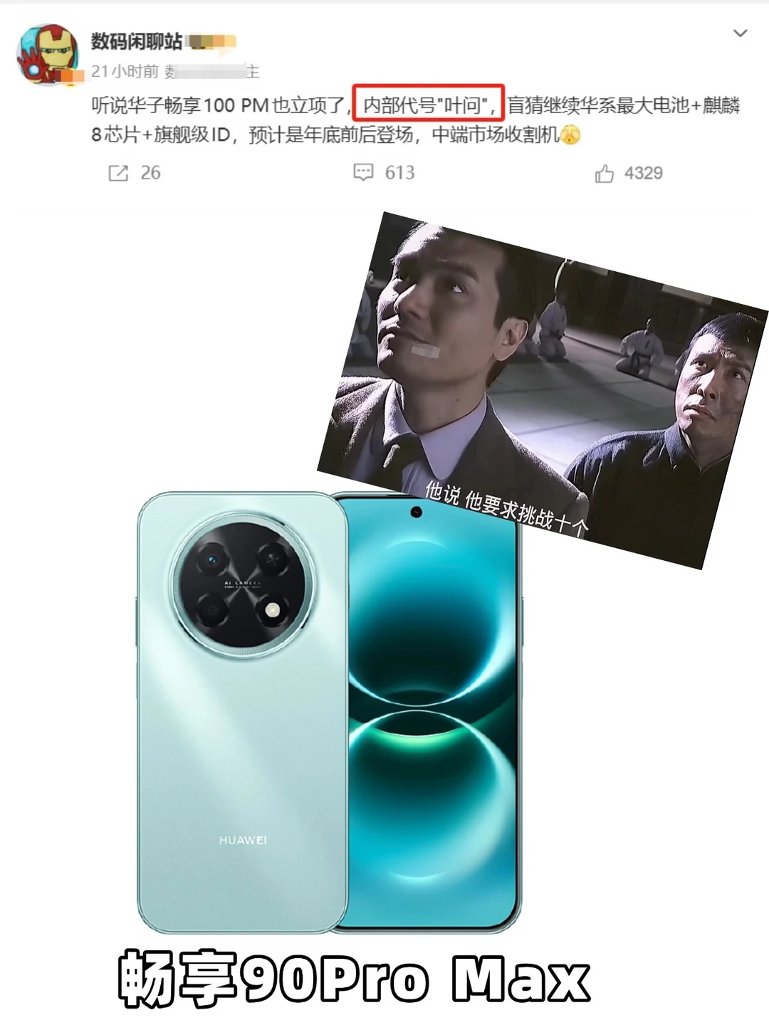 叶...叶问？