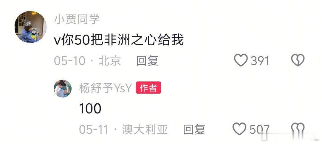 杨舒予杨舒予 【收集评论2⃣ 】 