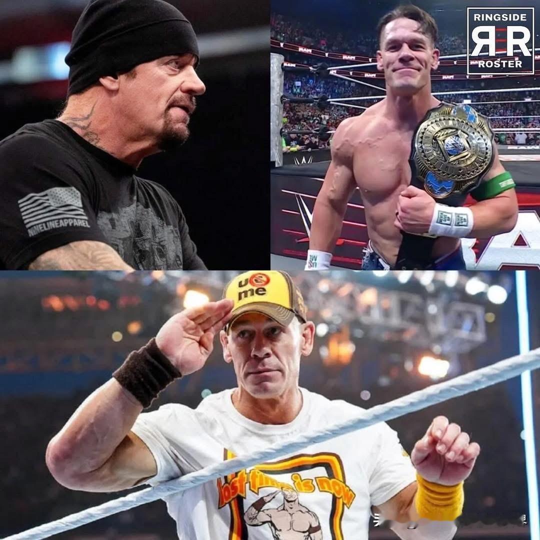 送葬者表示，他为约翰·塞纳以及他在WWE建立的传奇地位感到无比自豪。

送葬者说