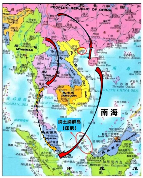 越南，已经主动从中国的经济巨舰上跳船了！很多人只当是广西修了条河，却没意识到，越