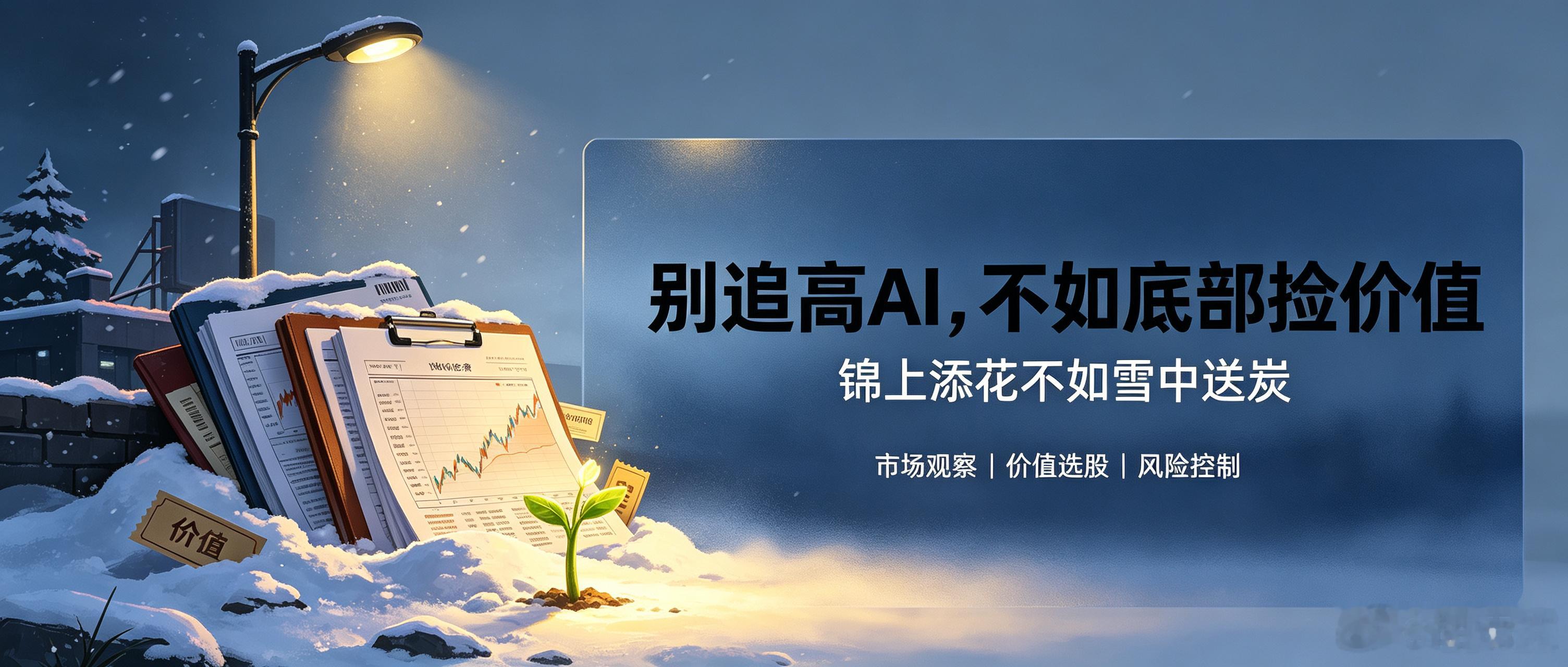 与其锦上添花，不如雪中送炭！ a股