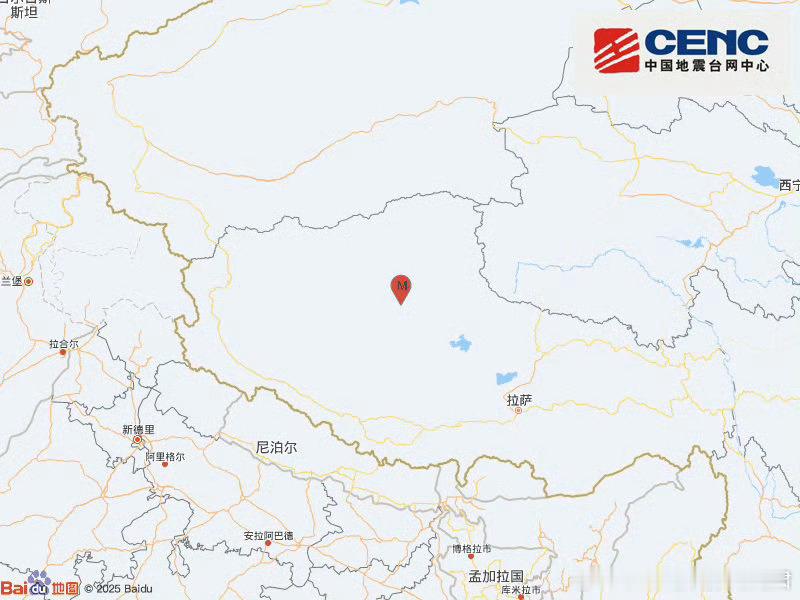 阎肃观察肃言肃语地震快讯中国地震台网正式测定：12月11日08时24分在西藏那曲