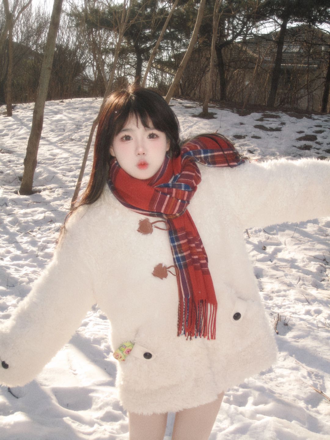 ccd+雪景+逆光拍简直是易如反掌啊