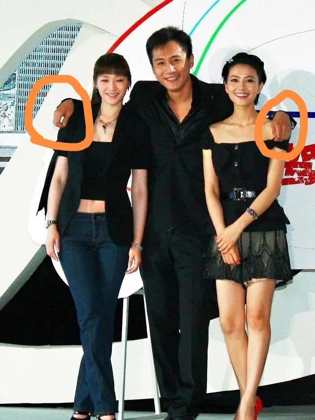 刘烨当时是已经结婚了吗？他旁边两个女明星的肩膀是烫手吗？[捂脸][捂脸]刘烨 李