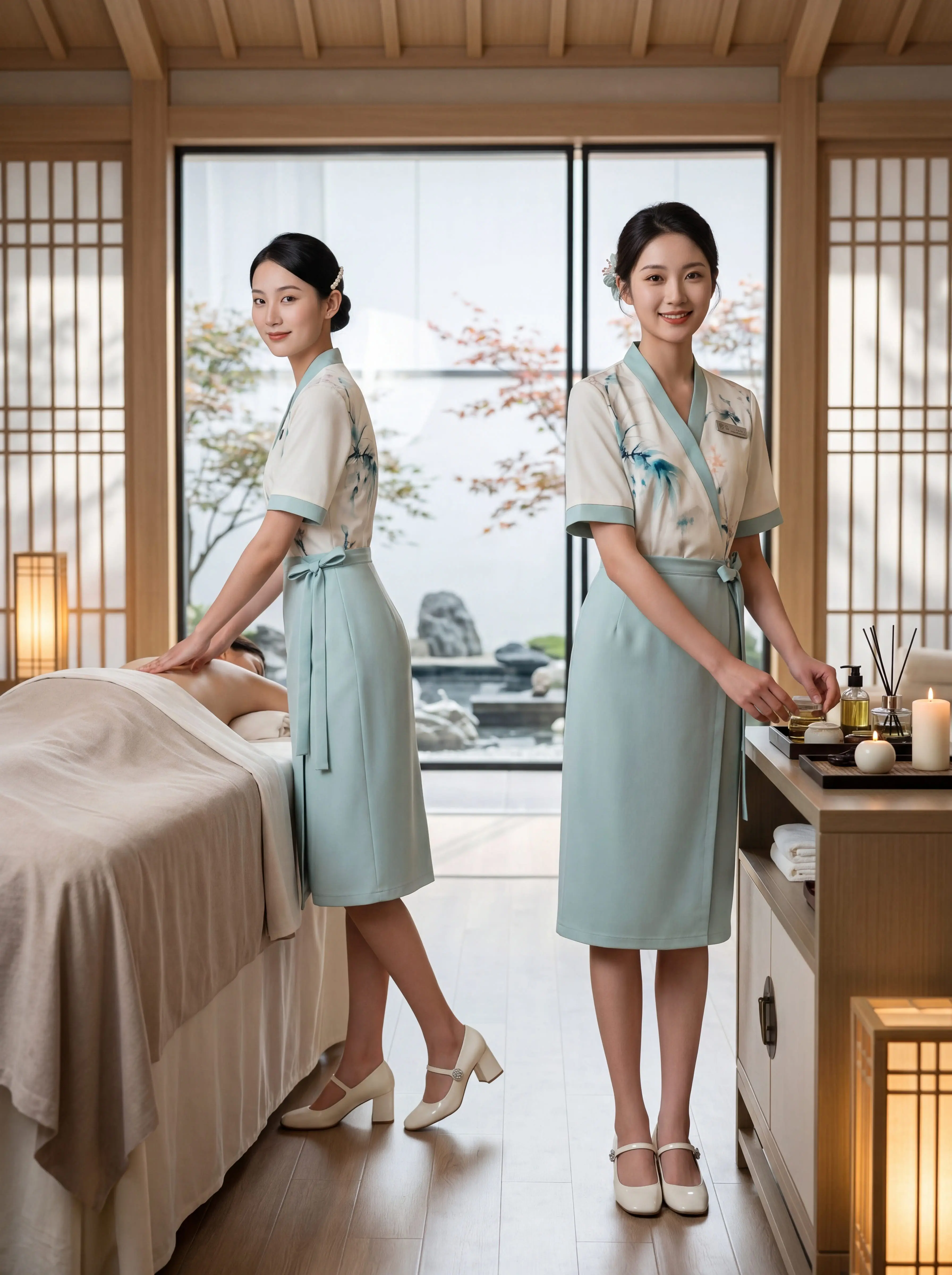 温柔又高级，显瘦还显气质的职业套装。