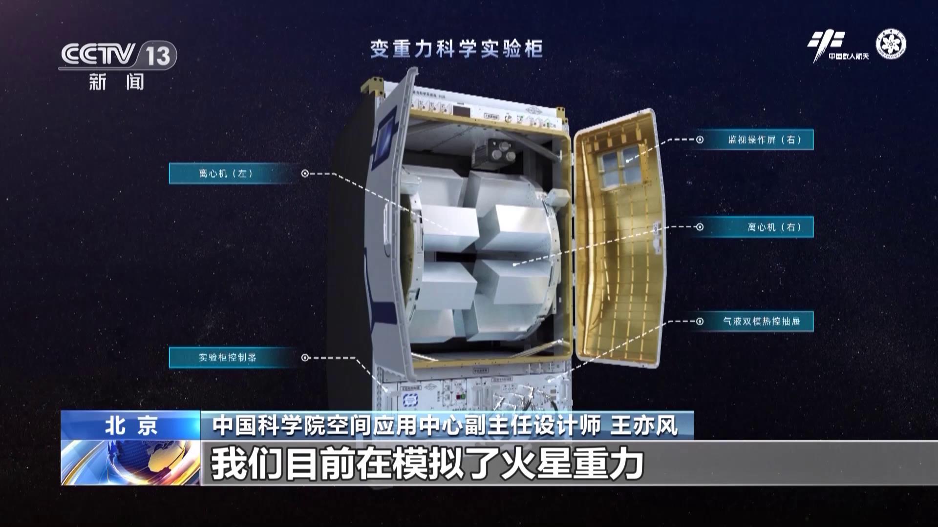 中国空间站已开展火星重力实验，载人登火星我们也是认真的中科院空间应用中心副主任设