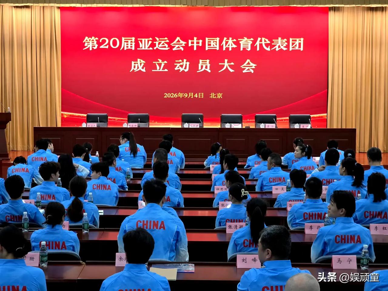 第20届亚运会中国体育代表团名单已经公布，阵容强大，仅次于奥运会！
这次，乒乓球
