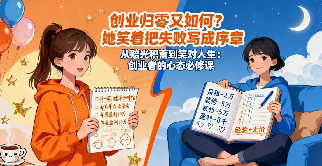 沈梦辰创业半年倒闭：赔光大学积蓄，笑谈“心疼到笑出声”


一句“心疼到笑出声”
