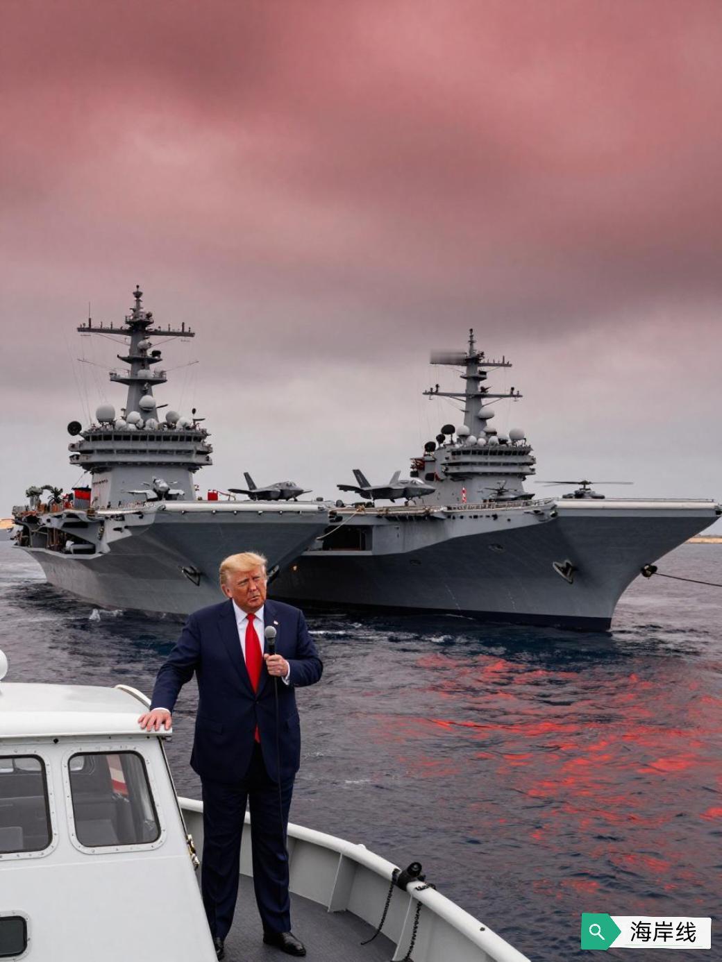 全球哗然！双航母压境，特朗普竟困惑：伊朗为何还不屈服？
 
法新社2月22日爆料