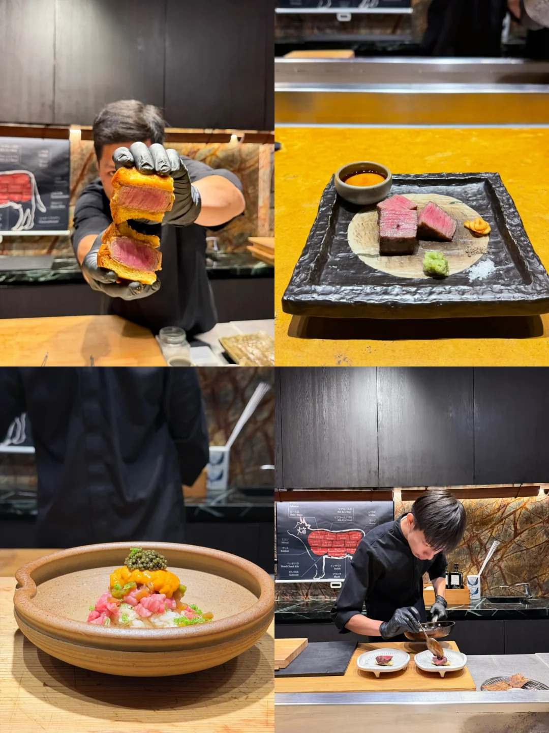 在曼谷…这家和牛omakase后劲太大了🐮