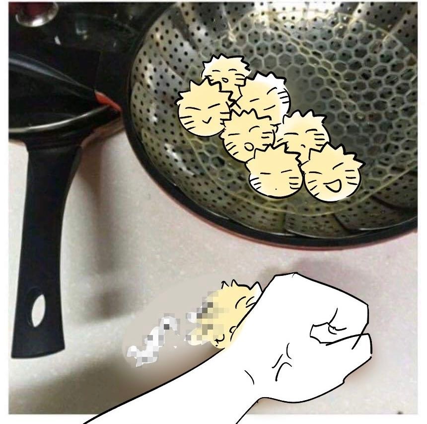 2061、【 漩涡鸣人火萌一 】冬天到了，煮一碗可爱的毛绒水饺🥟吃吃吧！ 