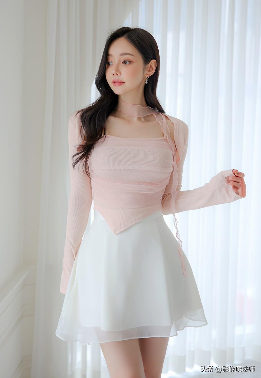 甜而不腻的纯欲风，这套穿搭太好看了！纯欲风穿搭女