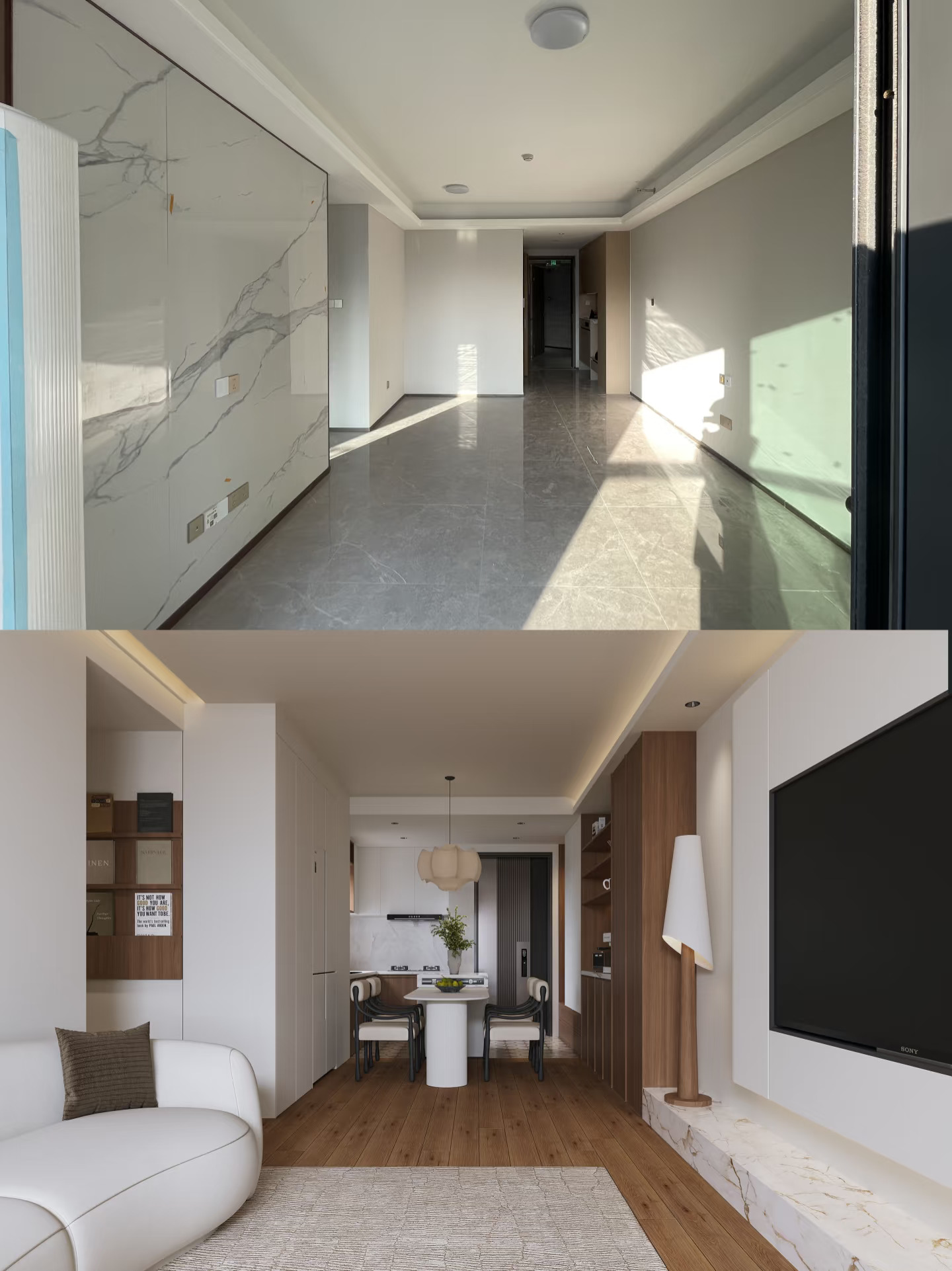 爆改精装小户型，🏠超显大的中古小家