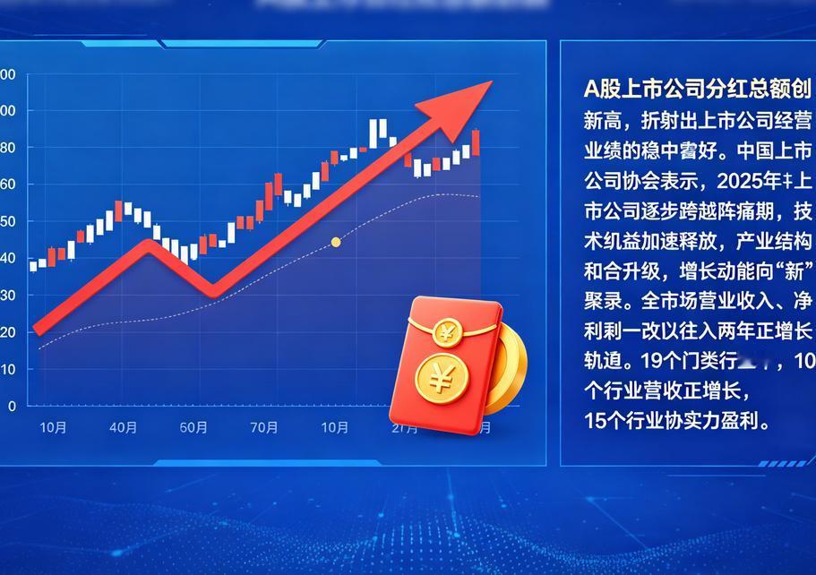 分红总额创历史新高！听着很热血对吧？那我问你一个扎心的问题：你手里的股票，分到钱