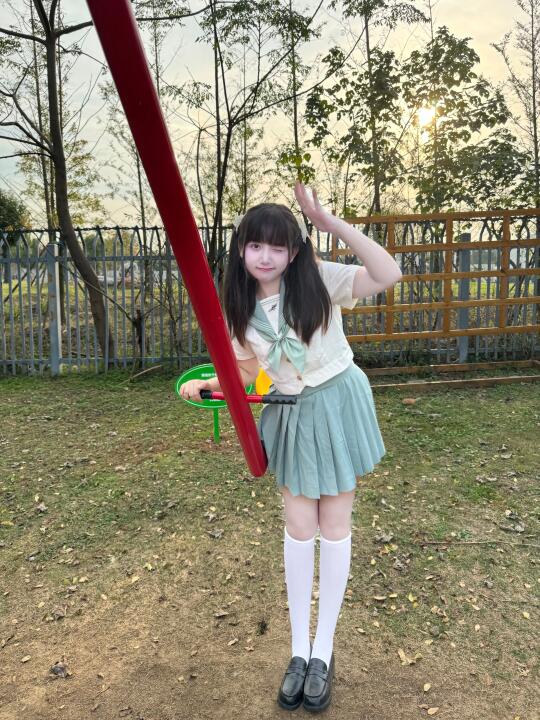 不愧是水手服！