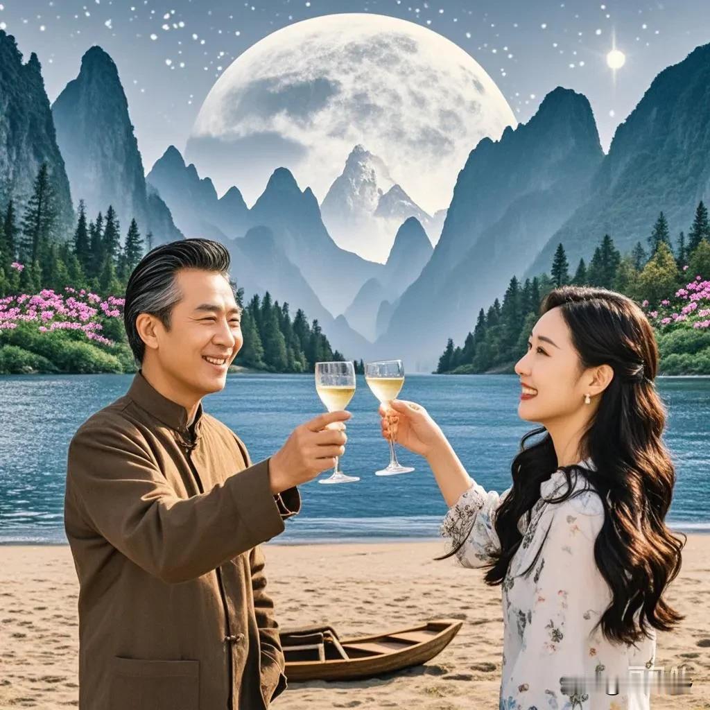 《西风夜雨》
   星月沉寂，
   风呼雷鸣，
   一道闪电耀中天，
   