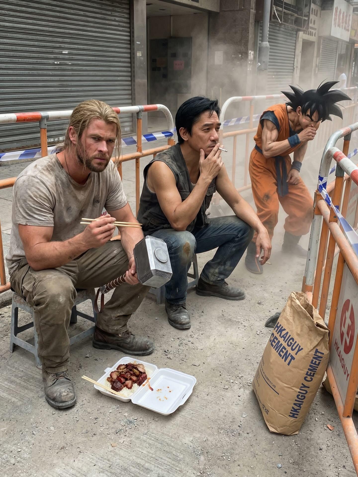 另一个平行世界里的我们..... 