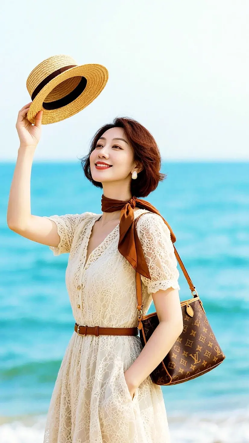 AI海滨知性写真 ai创作 玩法达人广告分成伙伴计划