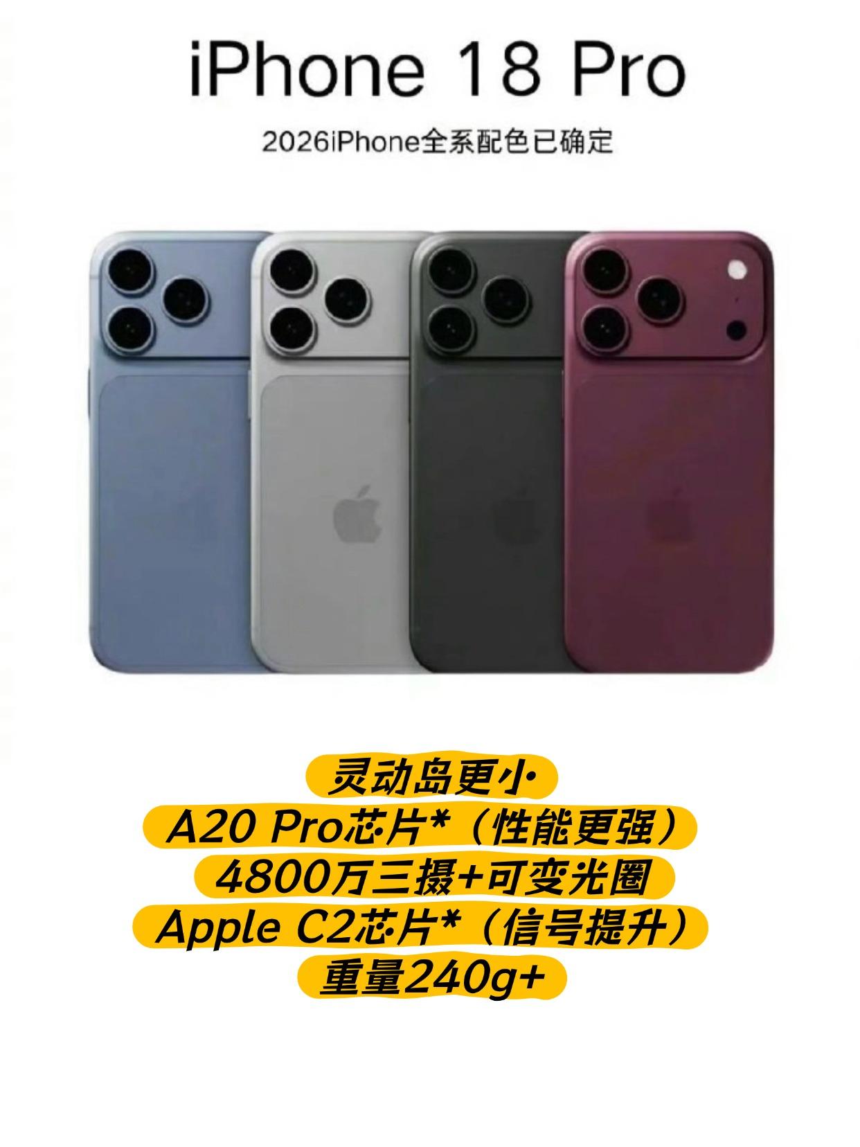 这iPhone 18，升级幅度还挺大的。就看价格了，我猜会涨1000，到9999