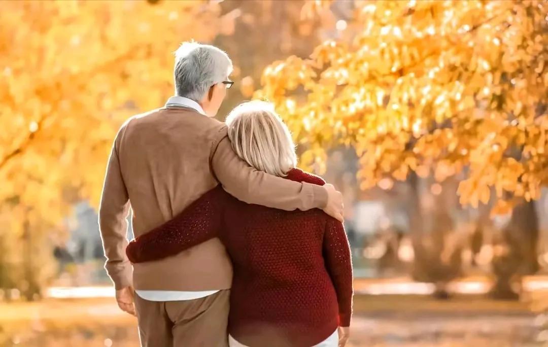 暮日照秋山
枫林红如染
醉此红火景
牵手步林间