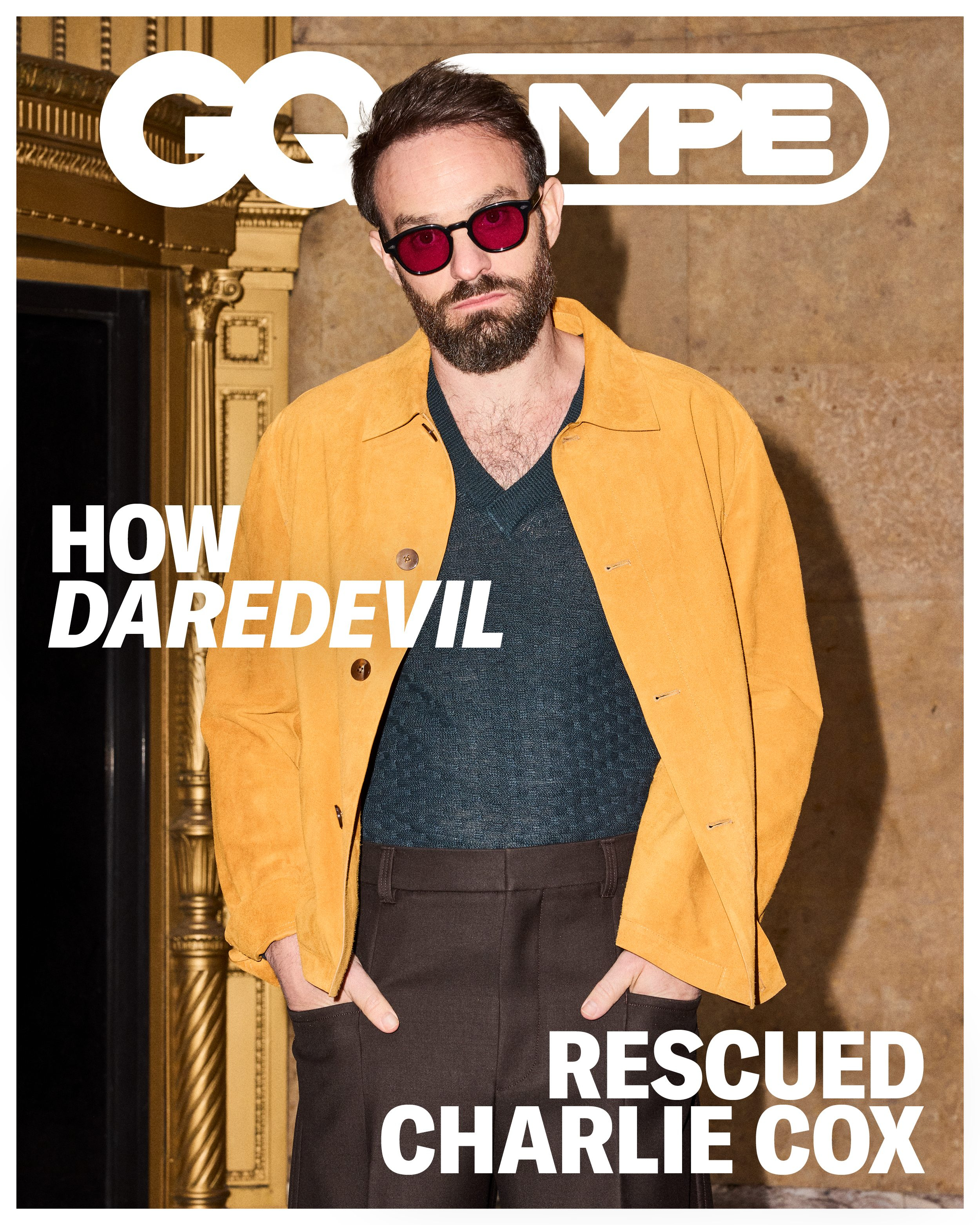 夜魔侠  Charlie Cox 超型登上《GQ Hype》周刊封面及写真美图大