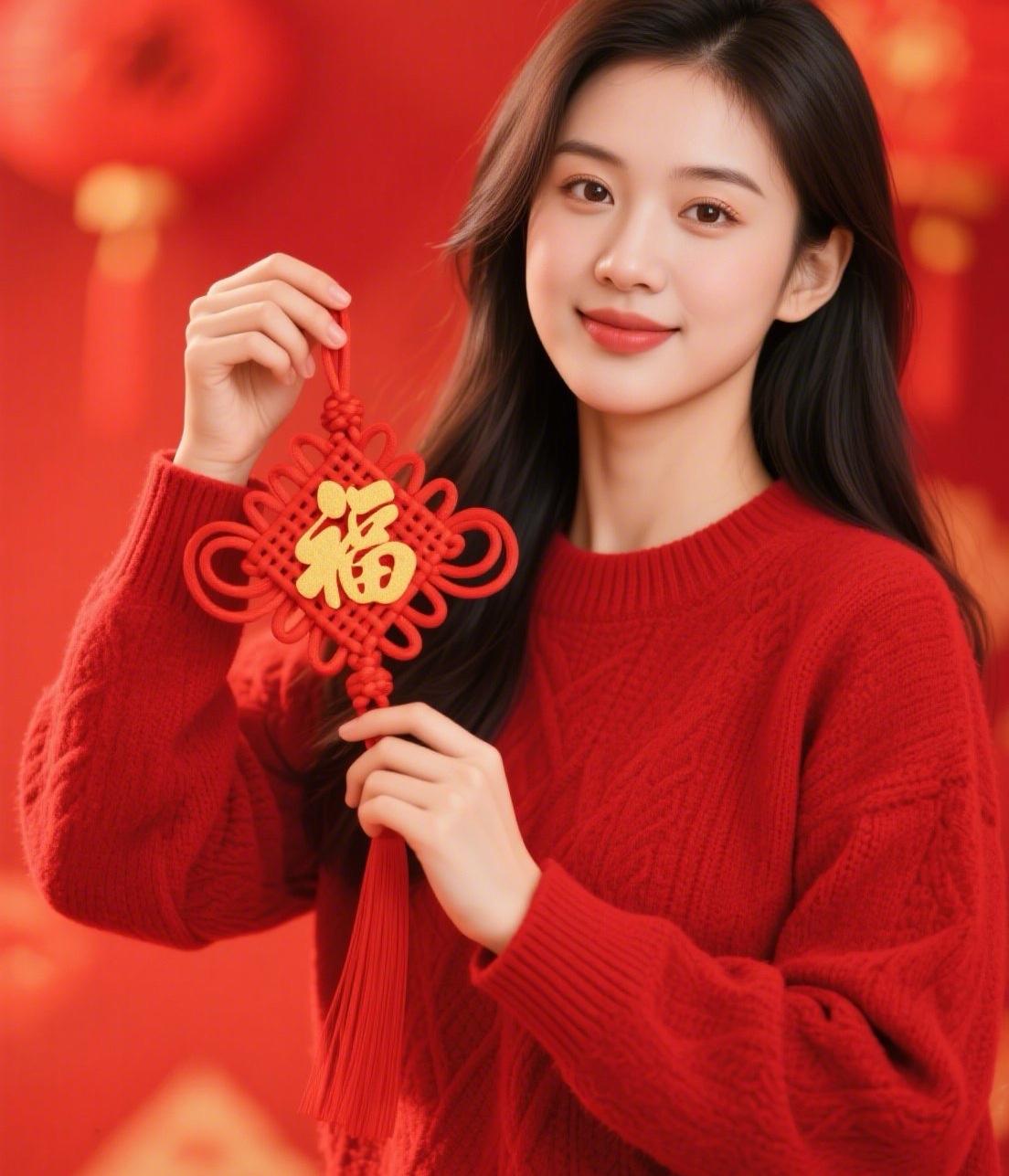 好像过年除了能祝福你，也没有什么实质性的东西啦…[偷笑][偷笑]