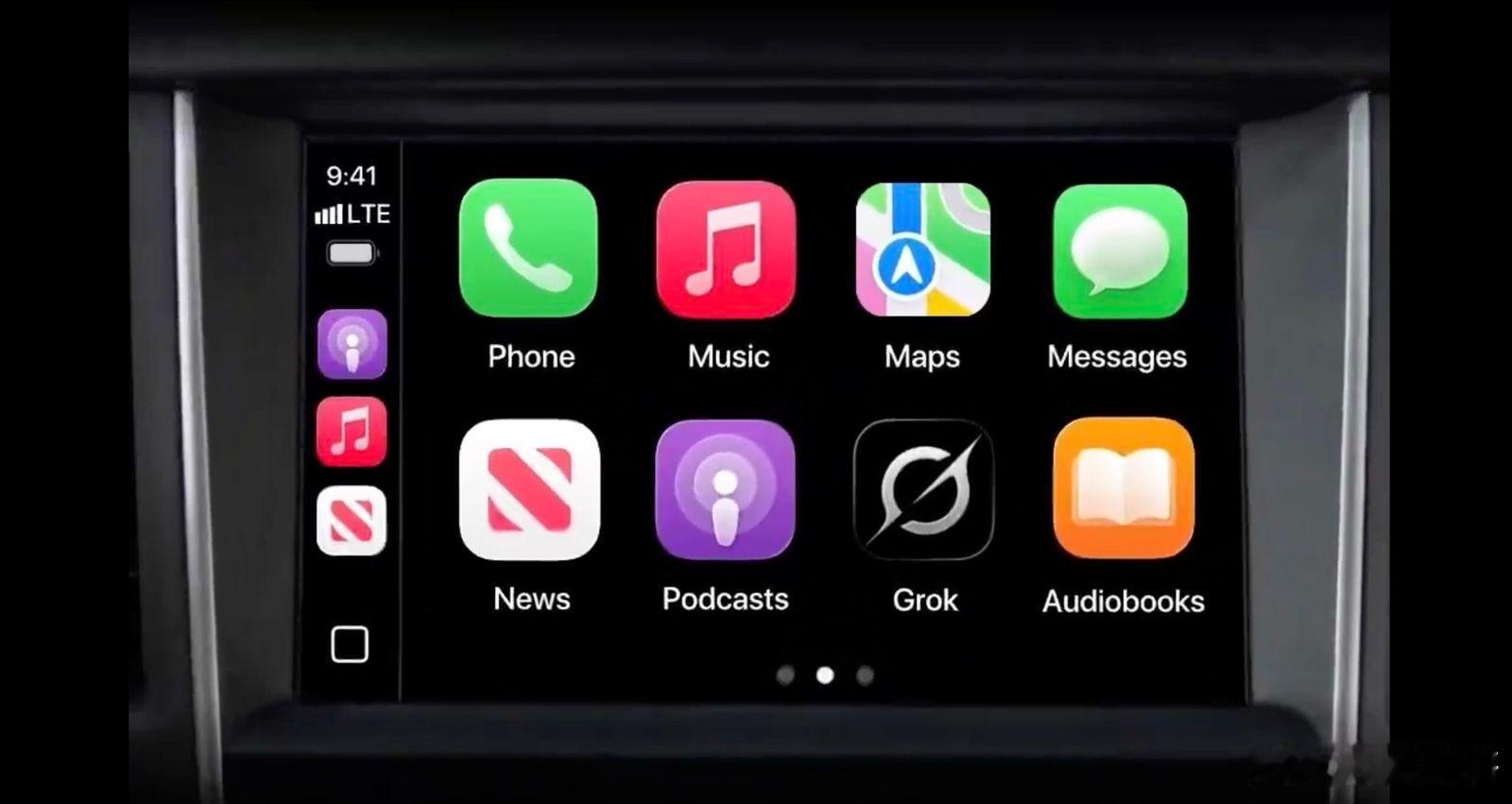 SpaceX旗下AI产品Grok现已推出适配Apple CarPlay的语音模式