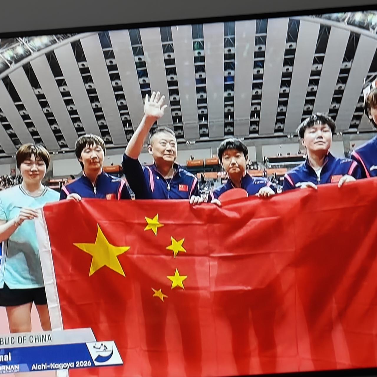 国乒女团不愧为王者之师，看孙颖莎打球，不担心输球，底气十足!

亚运会乒乓球男团