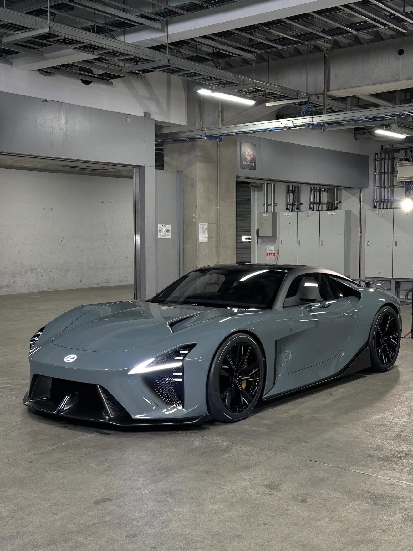 虽然LFA变纯电动的了，但是却比GR GT好看很多