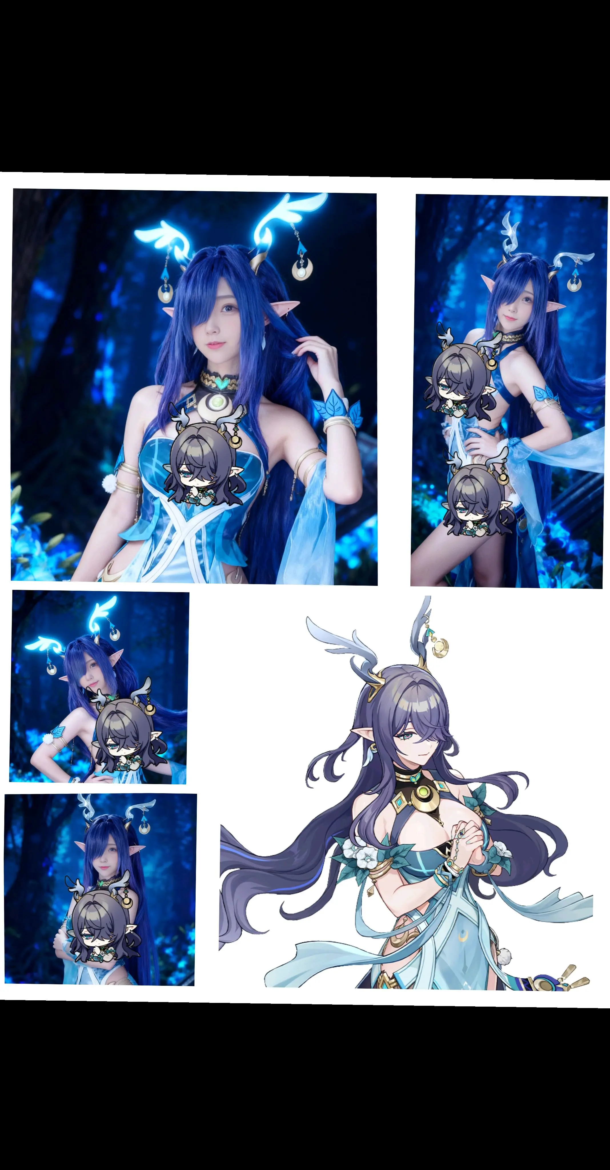 原神 菈乌玛cos.   重新发一下。之前的被ban了。