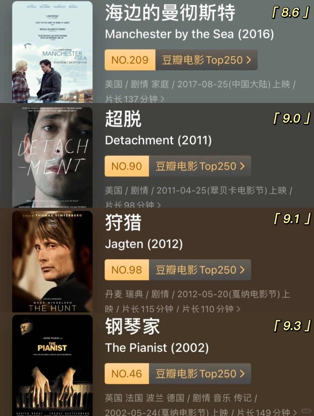众生皆苦❗🎬哭的停不下来的16部电影❗