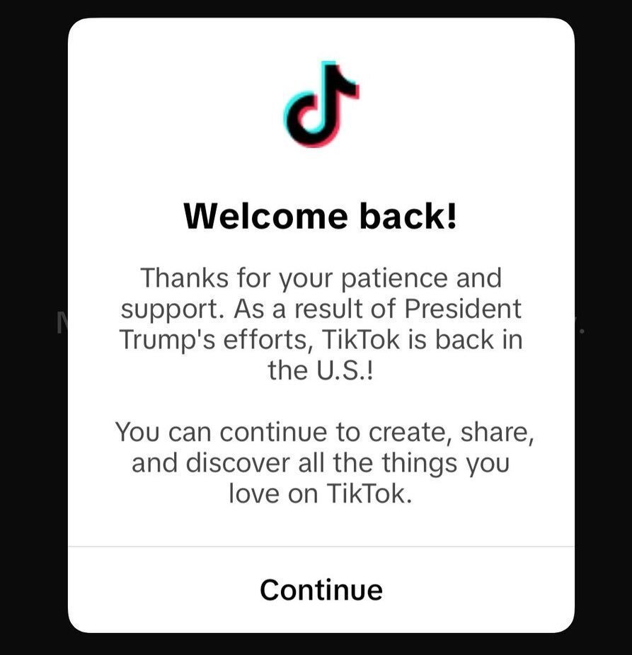 TikTok正恢复美用户服务  美国人没想到字节跟你来玩真的 在你禁令安排前直接