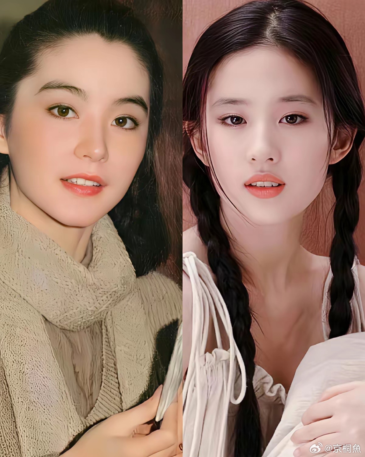 现在有个说法，林青霞就是70年代的刘亦菲，是不是有点道理 