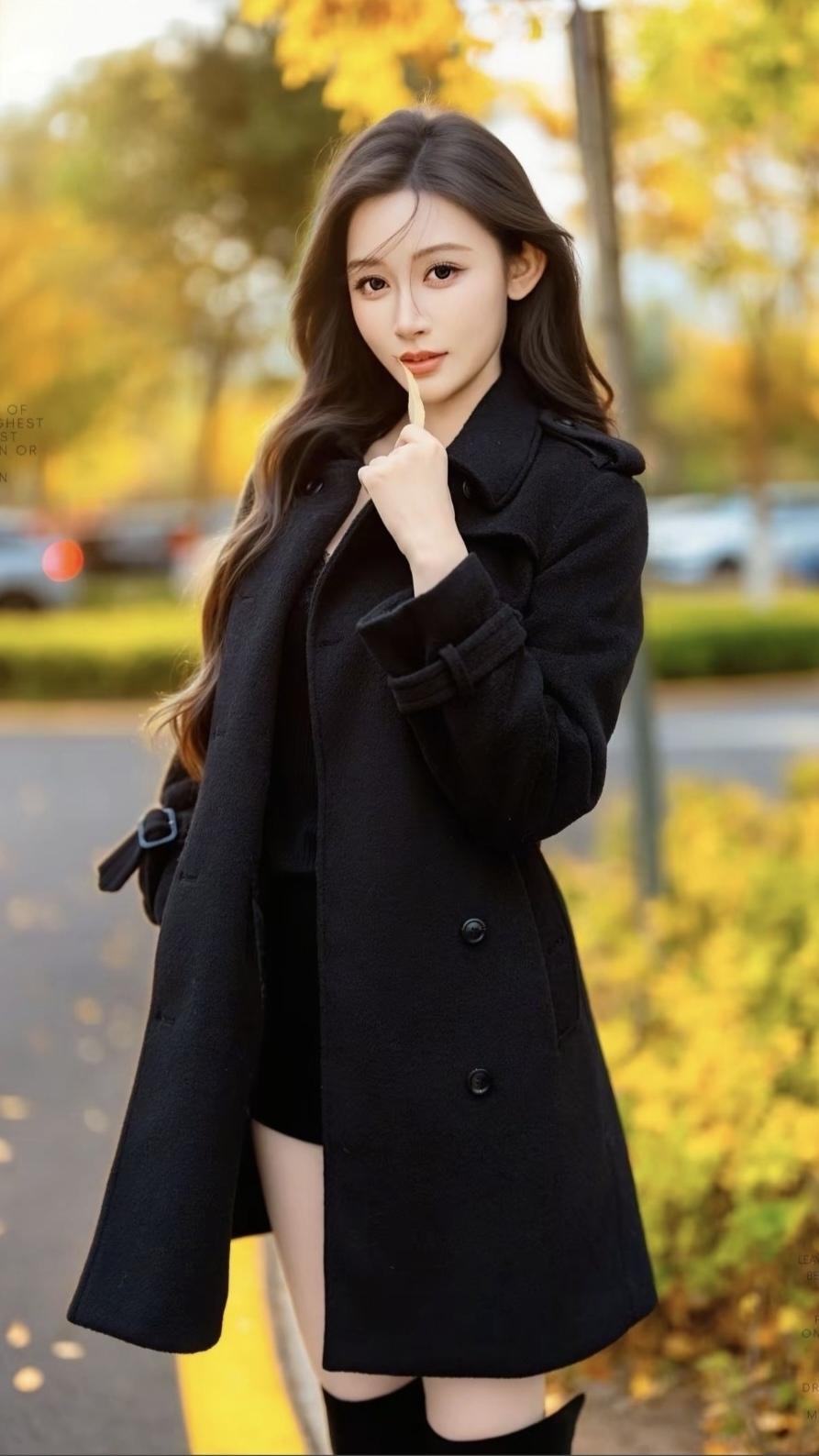 @敏敏💫 @小敏～ ootd穿搭高智感穿搭 今日份高智感look 秋天的氛围感