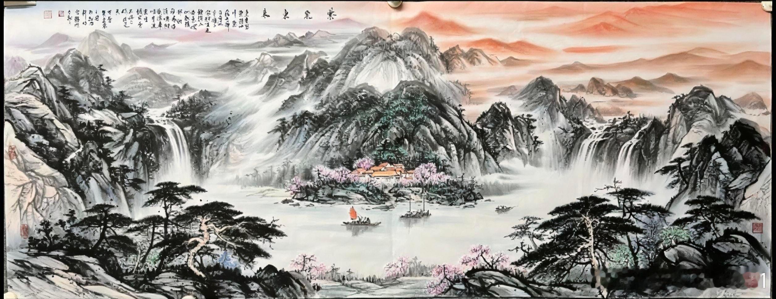 【好友新作】1诗书画家石梦松，2画家张仕森，3书画家崔学坤（中国葡萄王），4画家