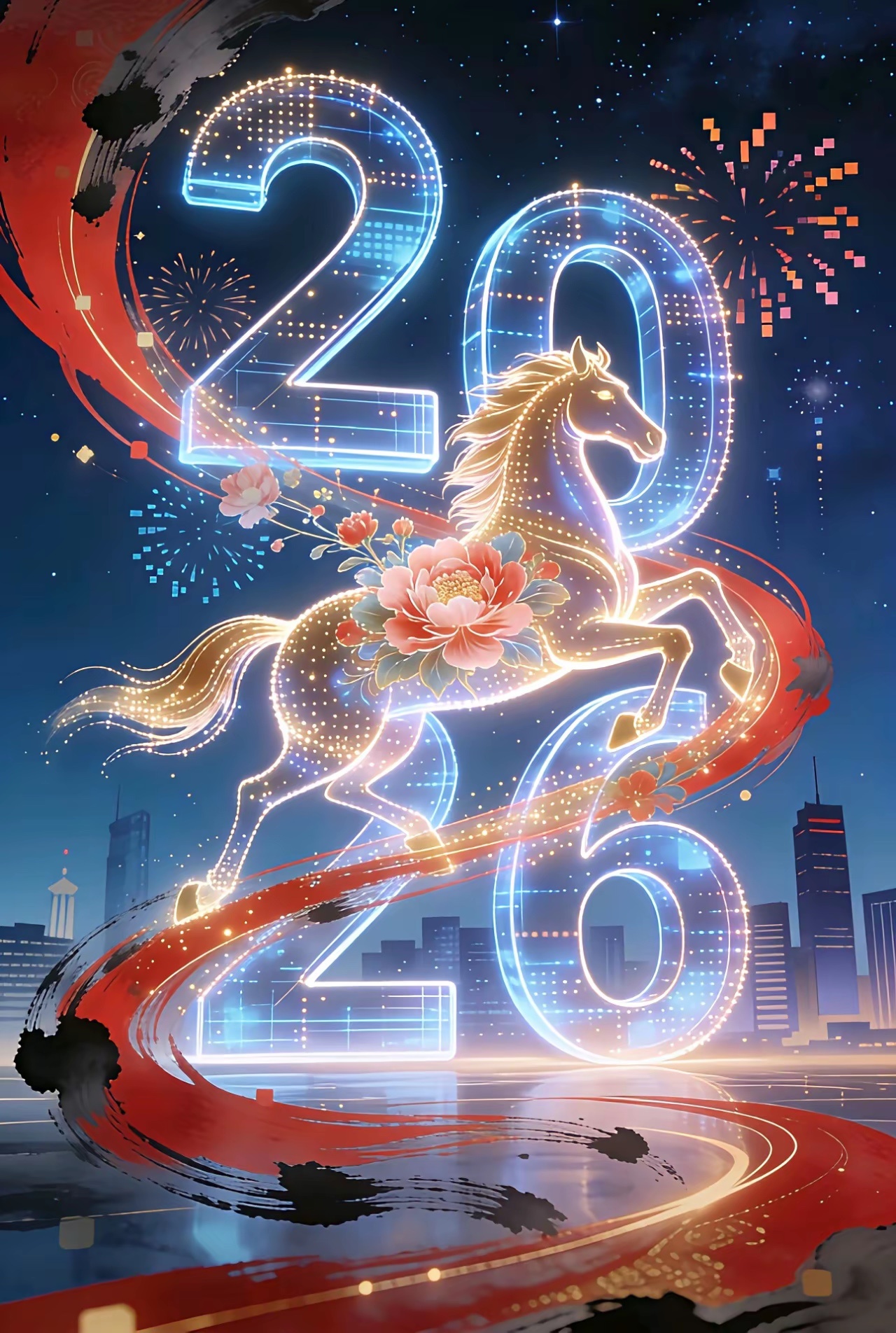 至纯、至真、至善、至坚！新年快乐🎉🎊🎆 