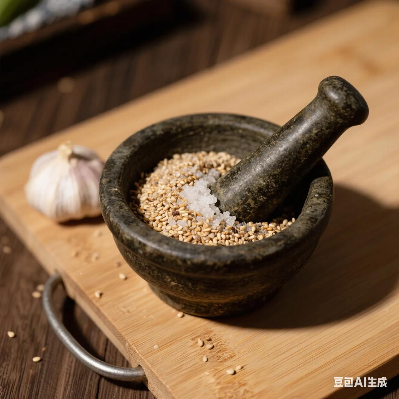 前阵子翻出姥姥传的芝麻盐方子，兴冲冲跟身边人分享，还没说两句就被笑“这可是能当传