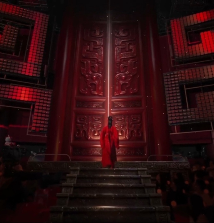 春晚贺花神 十二花神中的典型楚风——息夫人和王昭君，楚色搭配，楚纹楚衣。 