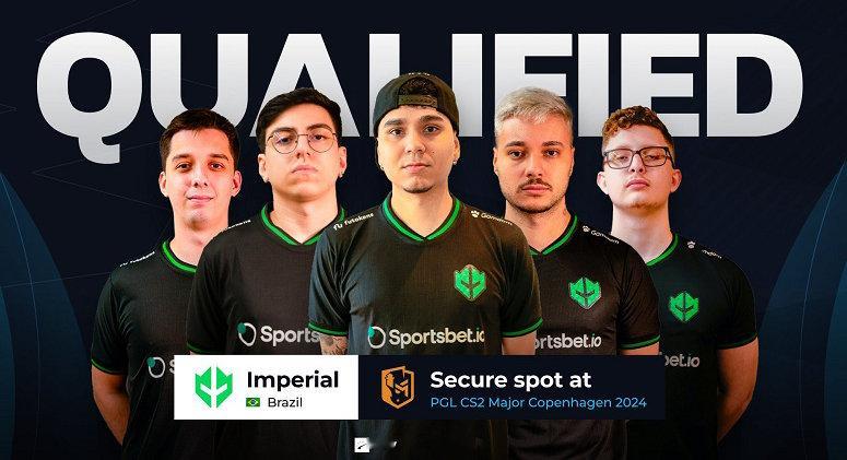 #csgo# #cs2# Imperial在今日凌晨的美洲RMR比赛中2-0轻松