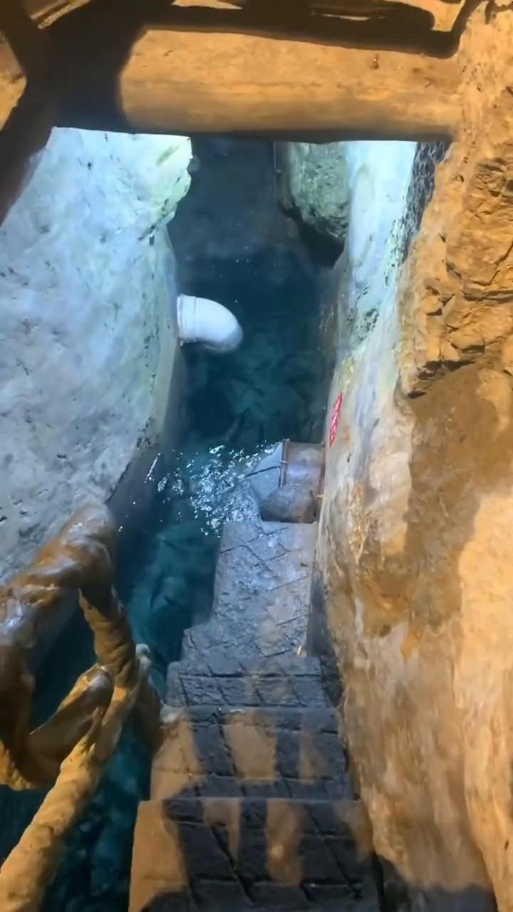 这是我国最神奇的一口泉眼，喷涌的泉水中竟有大量的盘曲鱼随流而出，单日最高捕获量达