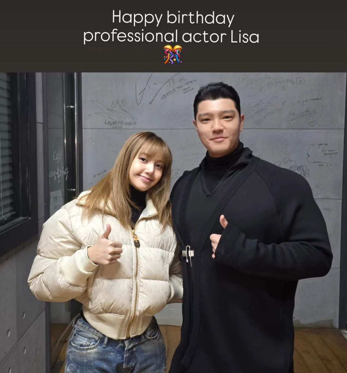 TYGO (team/extra actor) IG story update: