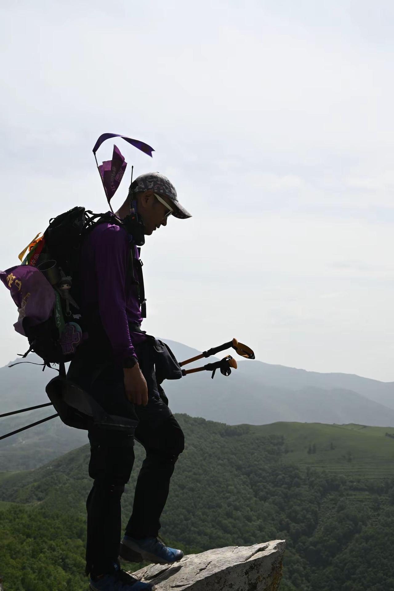 北灵山打卡。酷的 酷的徒步登山深度爱好者
