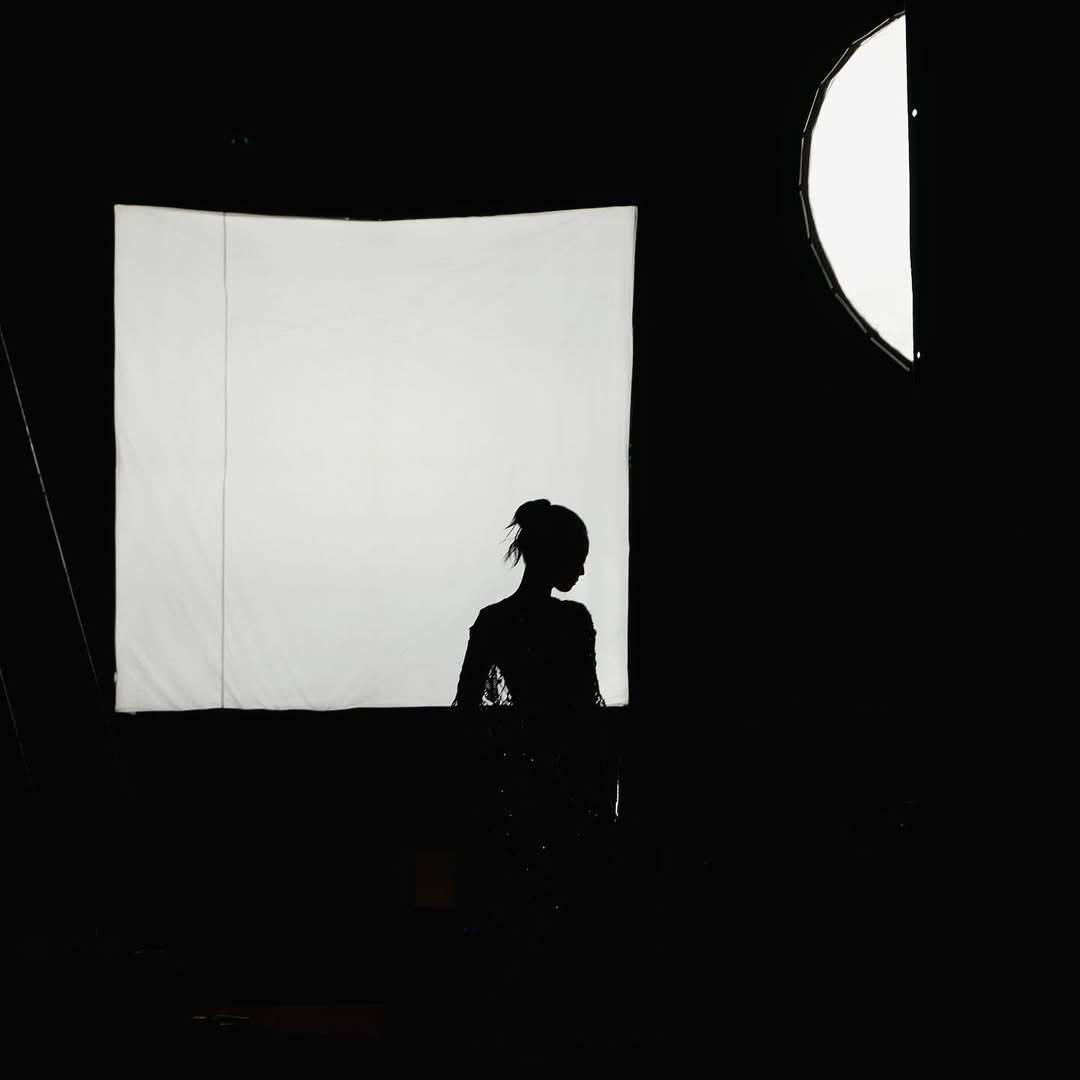 Jennie镂空透视装外网看到了这张，这个剪影真的好Coco Chanel啊~好