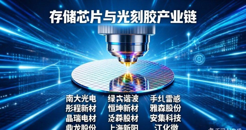 存储芯片与光刻胶：国产替代进入“降本放量”新周期，10家核心企业全景梳理去年此时