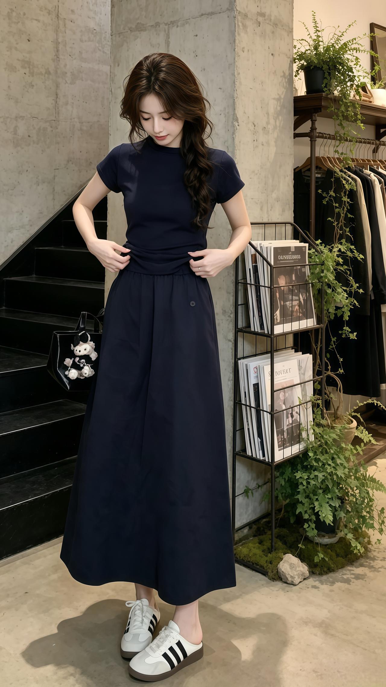 梨型身材怎么穿出少女感 穿搭夏季穿搭 ootd穿搭 韩系穿搭