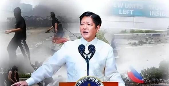 菲律宾彻底反水！民众围堵美使馆，焚烧美旗狂喊滚出去，小马科斯跪麻了
 
小马科斯