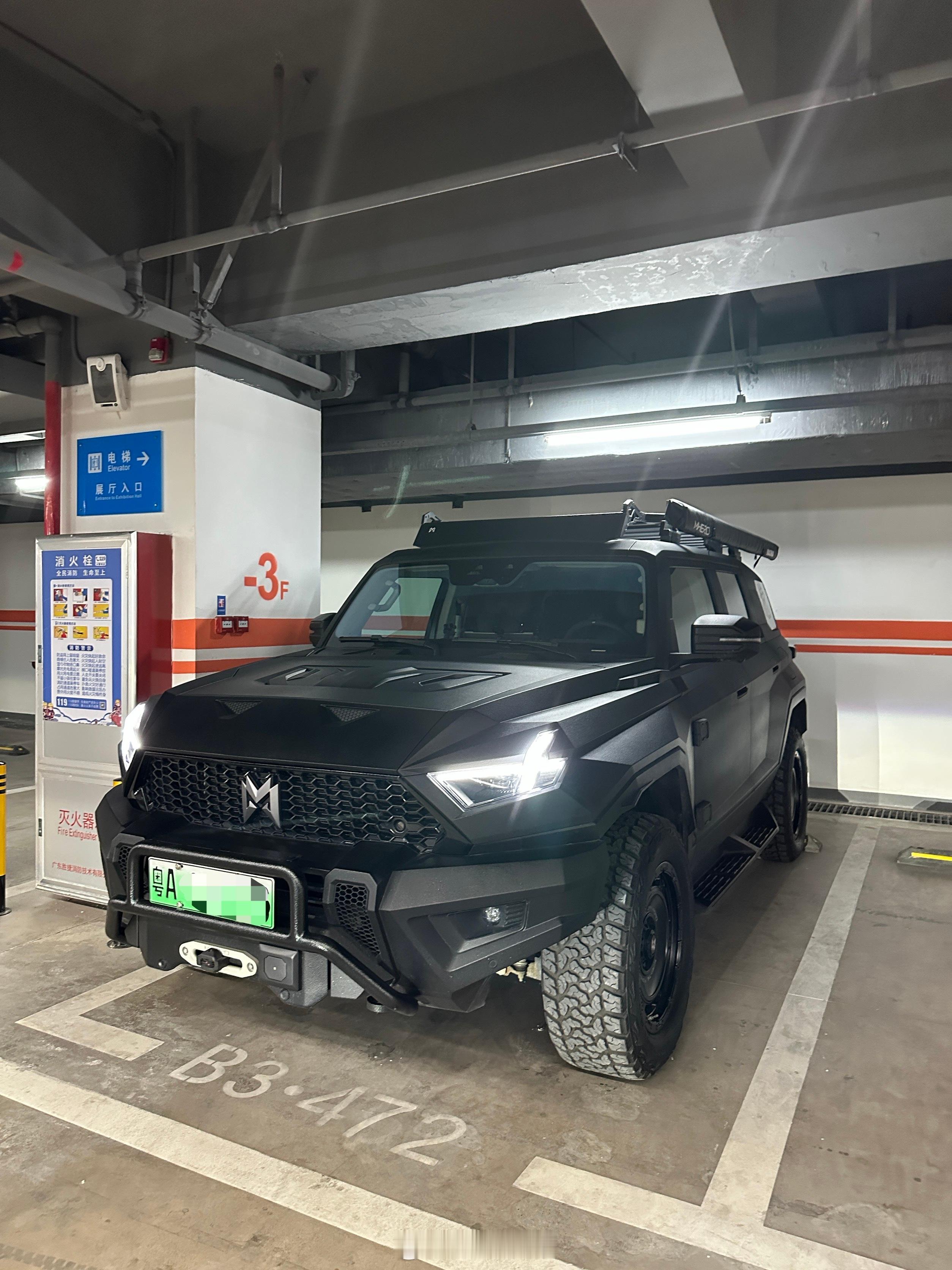 猛士双龙917 & 817一起出动2025广州车展～开启拼步数的一天 